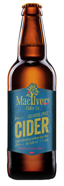 MacIvors Alcohol free Cider 33cl Btl