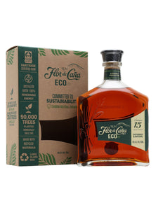 Flor de Cana ECO 15 Year Old Rum 40% abv 70cl