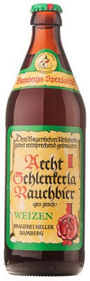 Schlenkerla Rauchbier Weizen 5.2% abv 500ml Blt