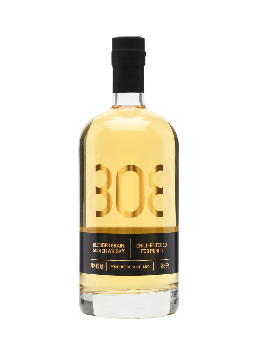 808 Single Grain Scotch Whisky 40% abv 70cl