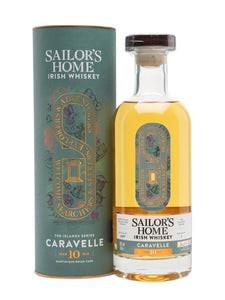 Sailor's Home Caravelle 10 Year Old Rum Cask Finish Blended Irish Whiskey 46% abv 70cl