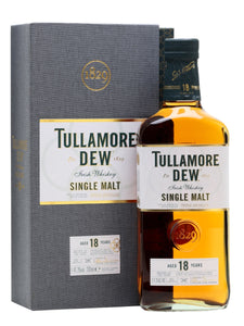 Tullamore Dew Single Malt 18 Years Old 41.3% abv 70cl