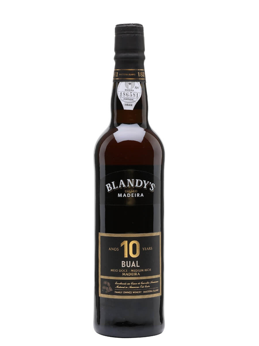 Blandy's Bual Madeira 10 Year Old 19% abv 50cl