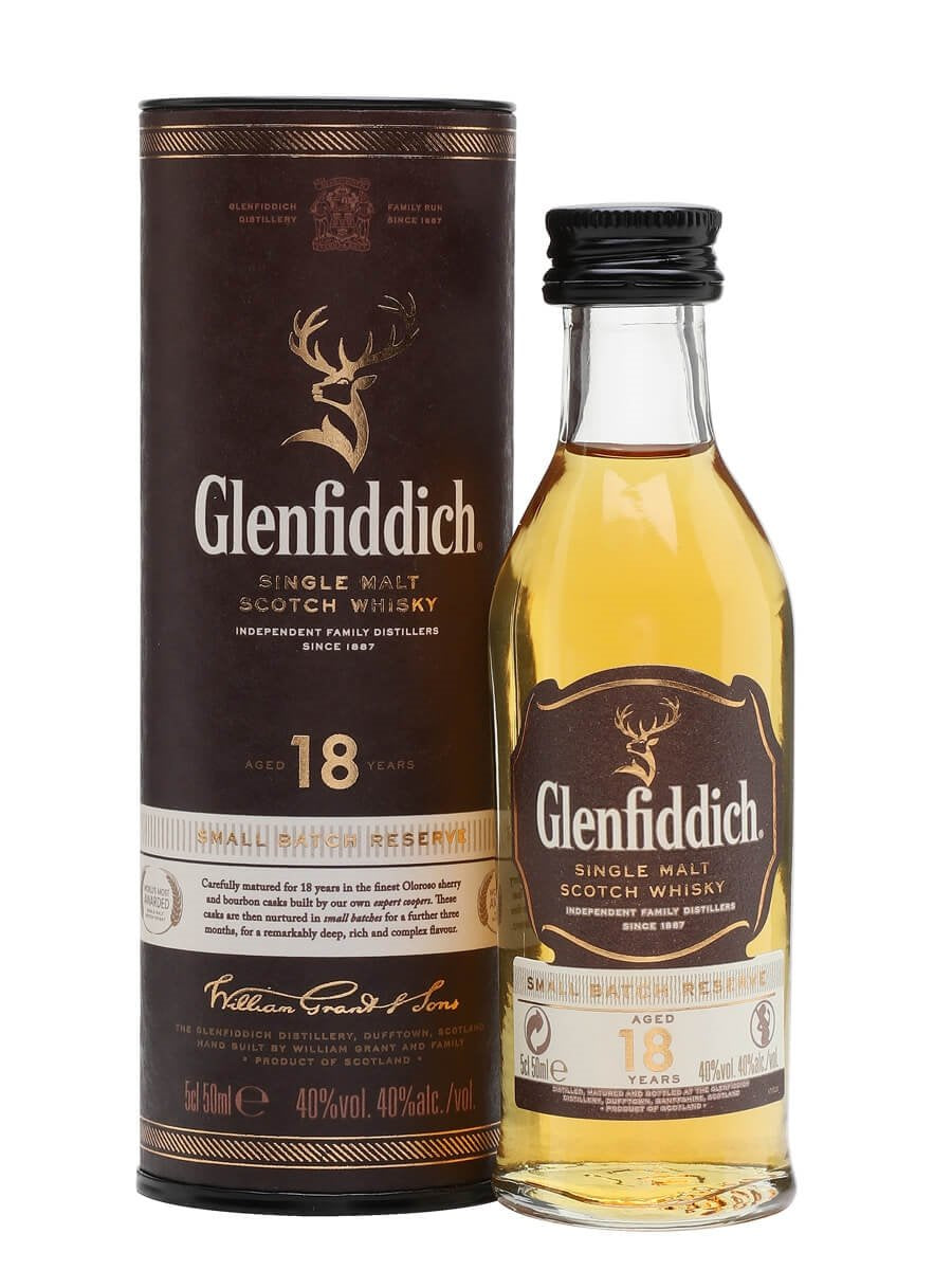 Glenfiddich 18 year Old 40% 5cl