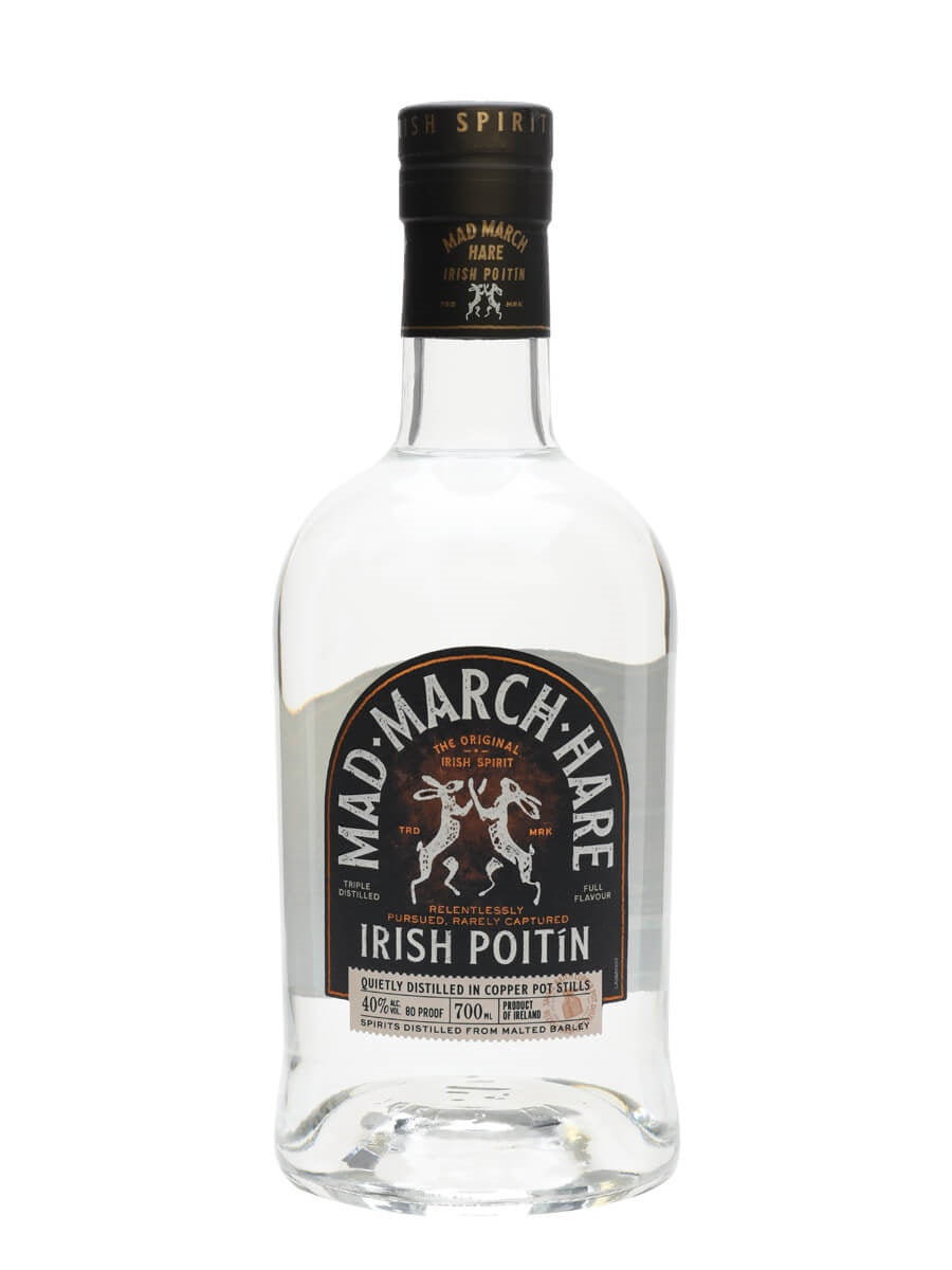 Mad March Hare Poitin 40% abv 70cl