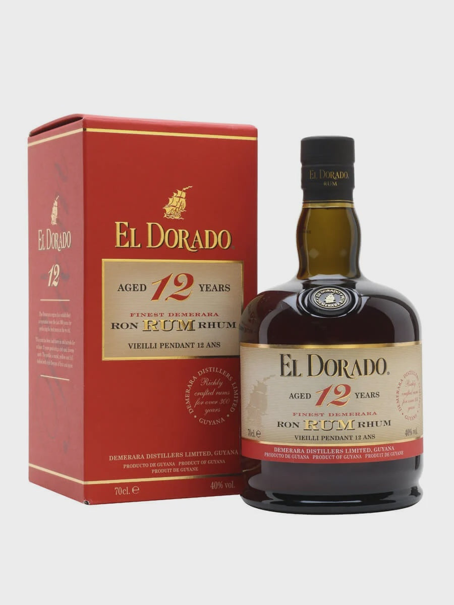 El Dorado Rum 12 Year Old 40% abv 70cl