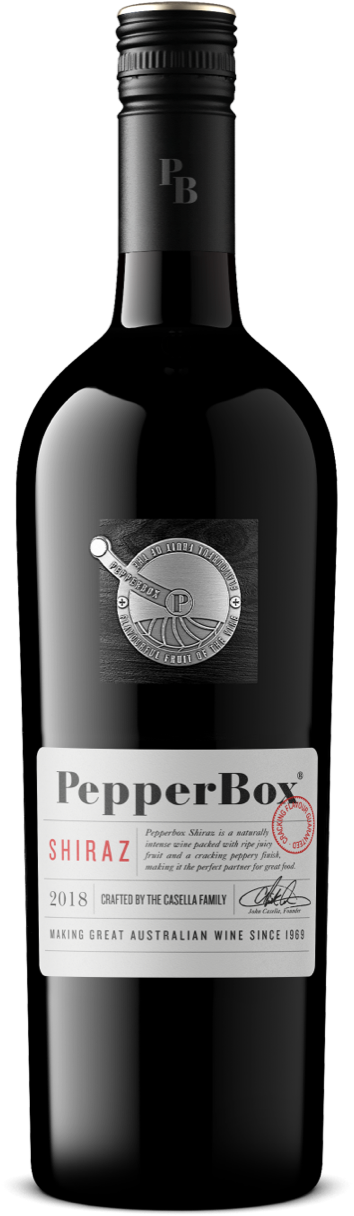 Casella PepperBox Shiraz 14% abv 75cl