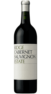 Ridge Vineyards Estate Cabernet Sauvignon 14% abv 75cl