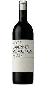 Ridge Vineyards Estate Cabernet Sauvignon 14% abv 75cl