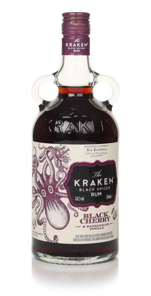 Kraken Black Spiced Black Cherry & Madagascan Vanilla  Rum 40% abv 700ml