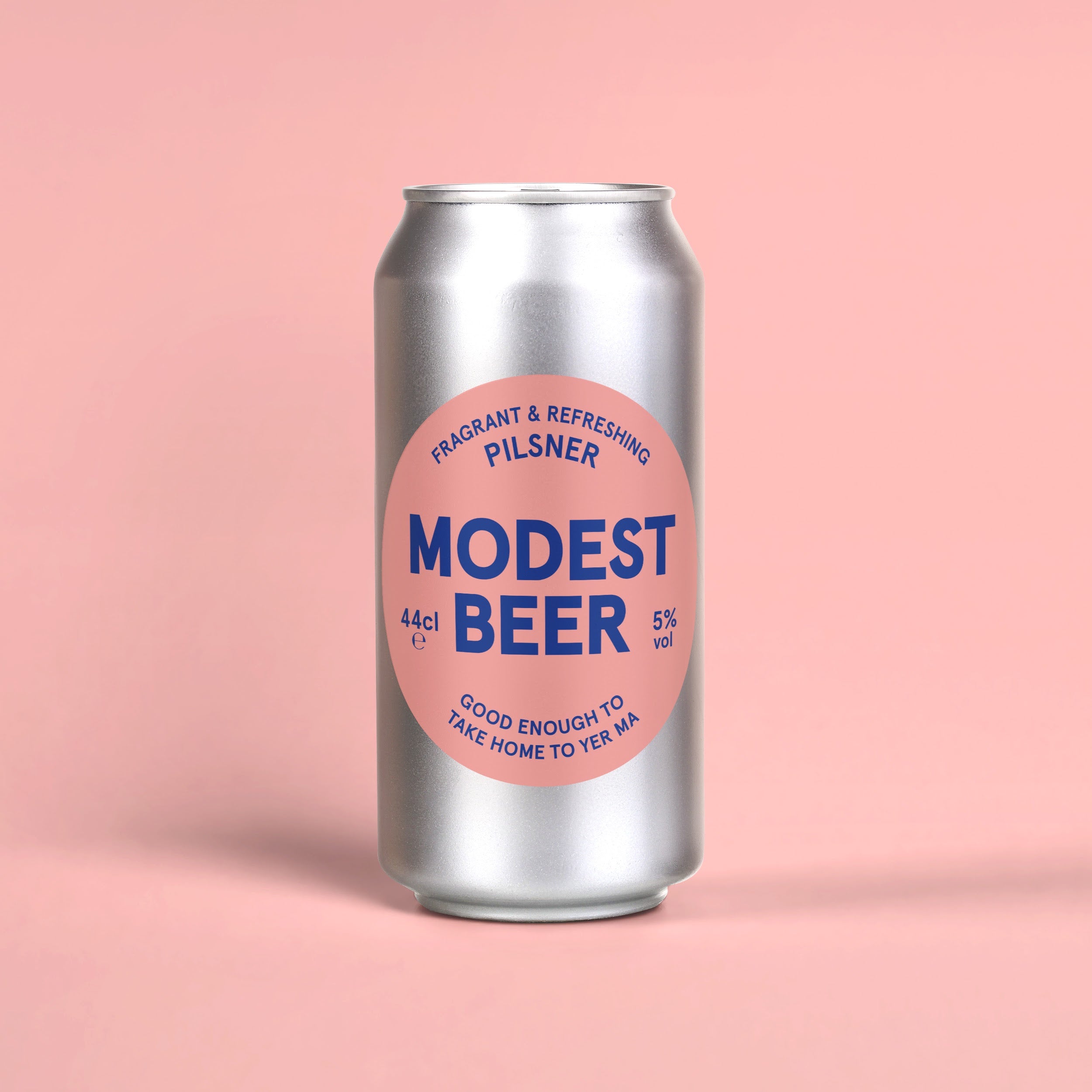 Modest Pilsner 5% abv 440ml Can