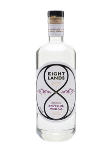 Eight Lands Organic Speyside Vodka 42% abv 70cl