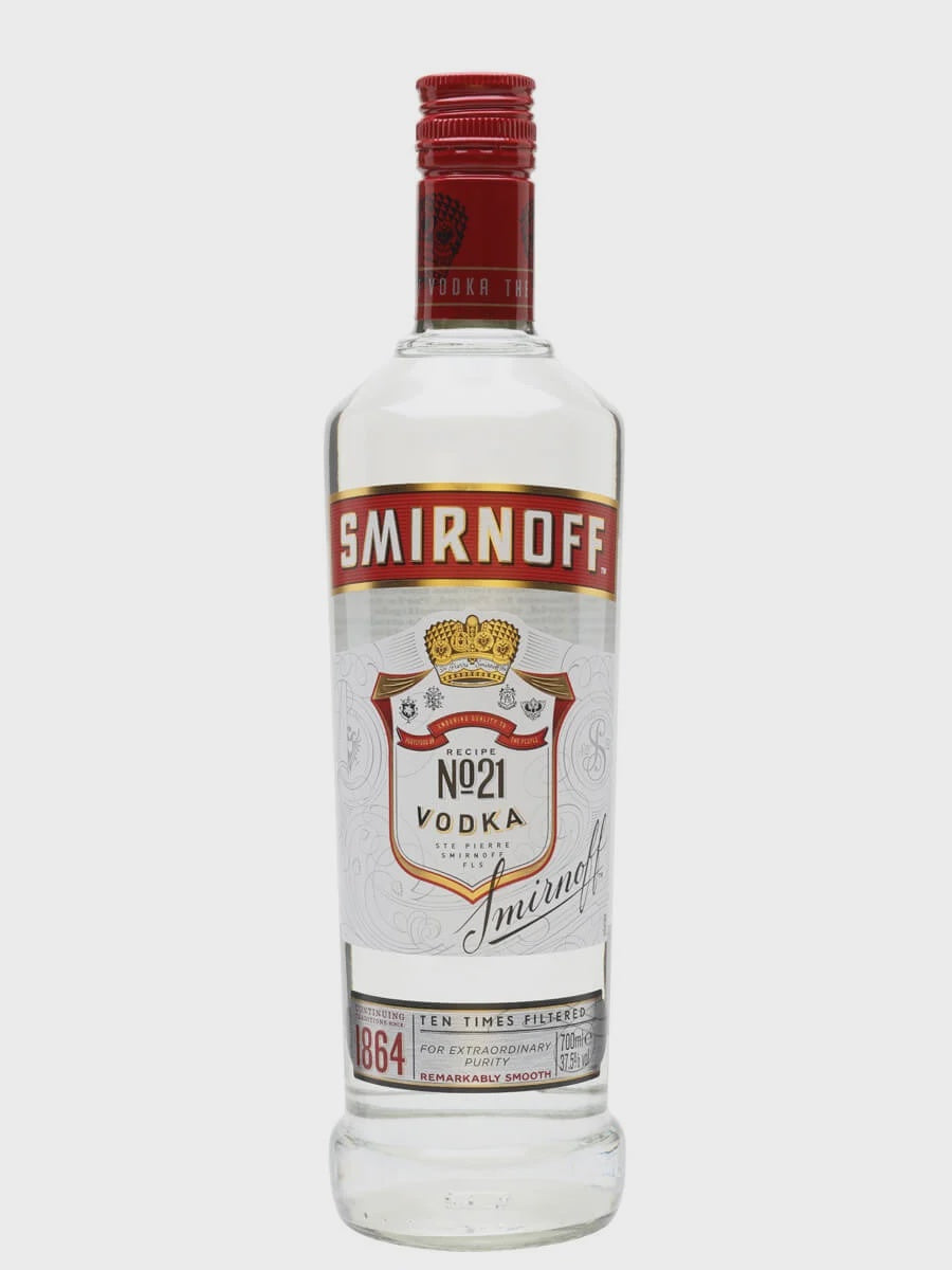 Smirnoff Red Label Vodka 70cl 37.5%abv