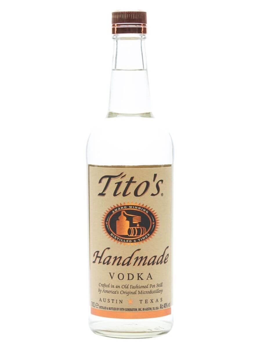 Tito's Handmade Vodka 40% abv 70cl