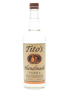 Tito's Handmade Vodka 40% abv 70cl